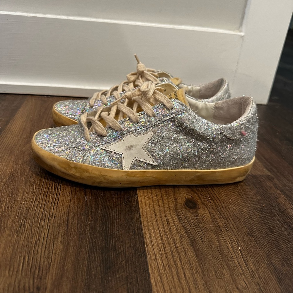 Golden Goose Glitter Sneakers